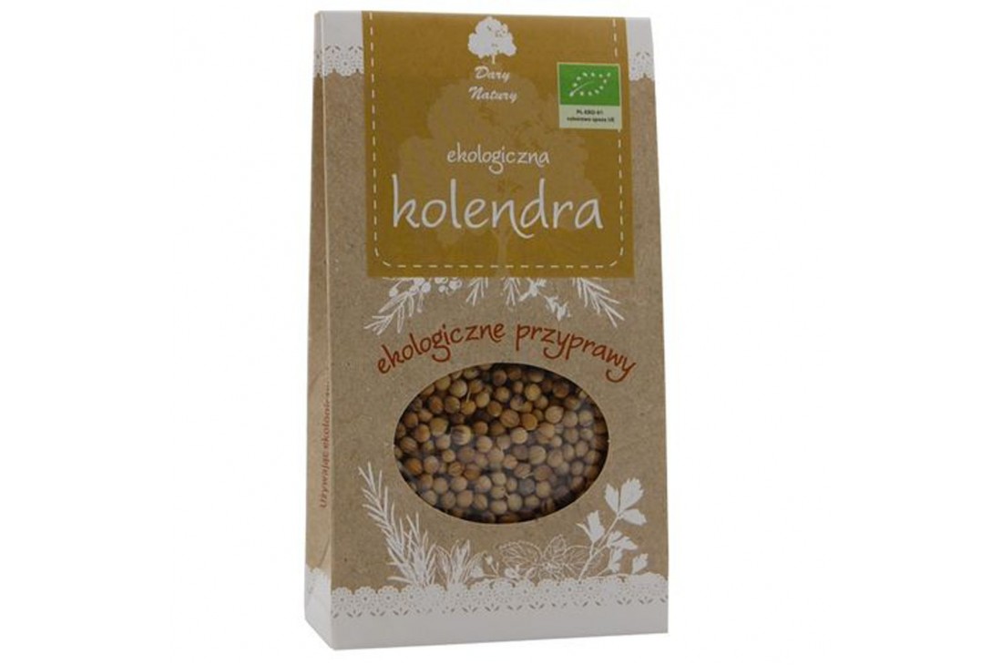 KOLENDRA ZIARNO BIO 30 g - DARY NATURY